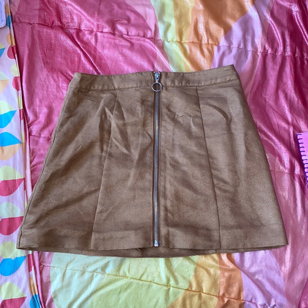 Suede mini skirt 🔥 Perfect condition!